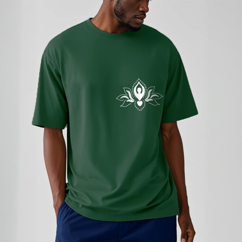 Camiseta con diseño de Buddha Stones de loto y meditación - image 12