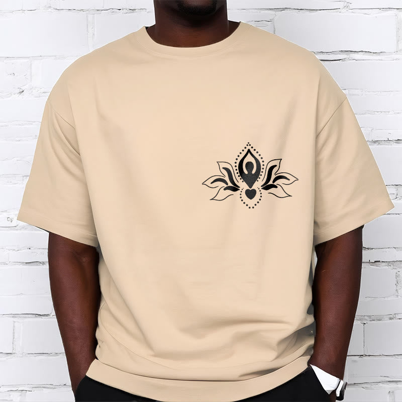 Camiseta con diseño de Buddha Stones de loto y meditación - image 10