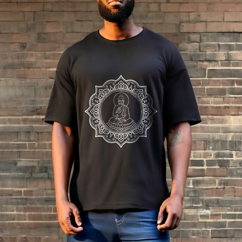 Camiseta con estampado de Buddha Stones de Buda - image 6
