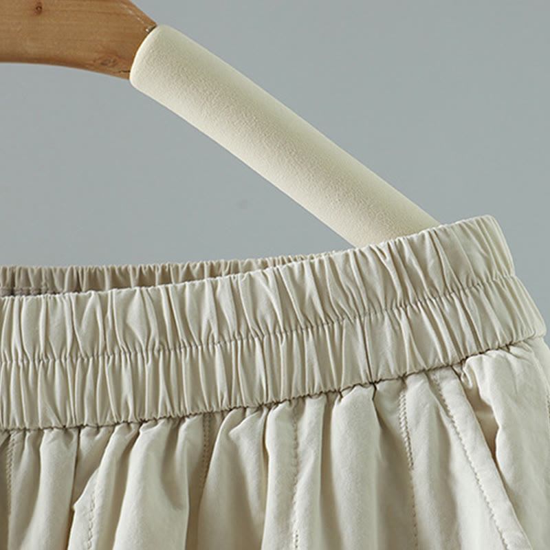 Pantalones harén de algodón hasta el tobillo con bolsillos para mujer , de Buddha Stones Winter Plain - image 10