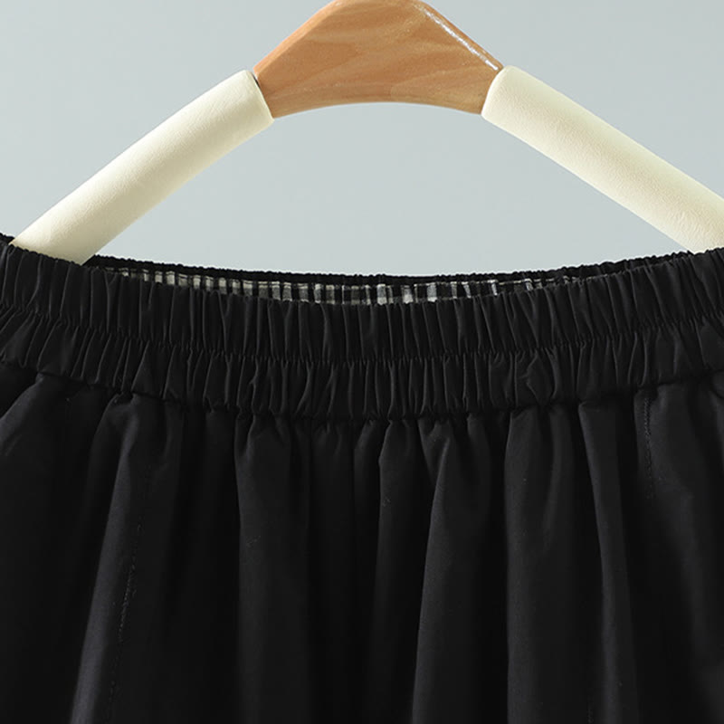 Pantalones harén de algodón hasta el tobillo con bolsillos para mujer , de Buddha Stones Winter Plain - image 1