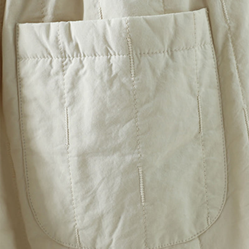 Pantalones harén de algodón hasta el tobillo con bolsillos para mujer , de Buddha Stones Winter Plain - image 12