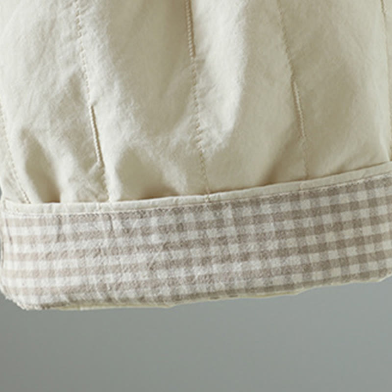 Pantalones harén de algodón hasta el tobillo con bolsillos para mujer , de Buddha Stones Winter Plain - image 16