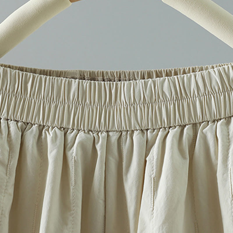 Pantalones harén de algodón hasta el tobillo con bolsillos para mujer , de Buddha Stones Winter Plain - image 8