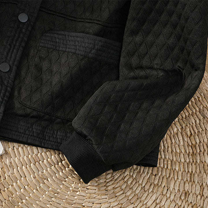 Chaqueta retro lisa de algodón de manga larga con bolsillos para mujer de Buddha Stones - image 16