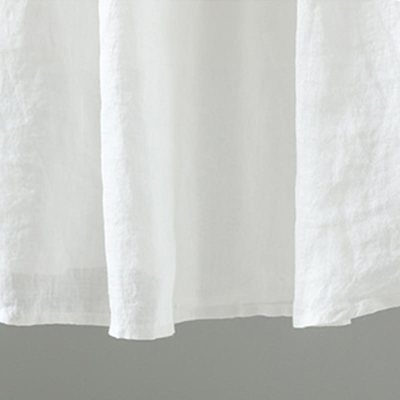 Falda de mujer con borlas y bolsillos, diseño retro de verano con Buddha Stones y colores puros - image 8