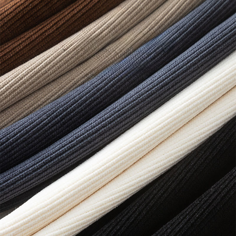 Pantalones anchos de algodón con bolsillos de Buddha Stones para mujer, color puro, otoño - image 21