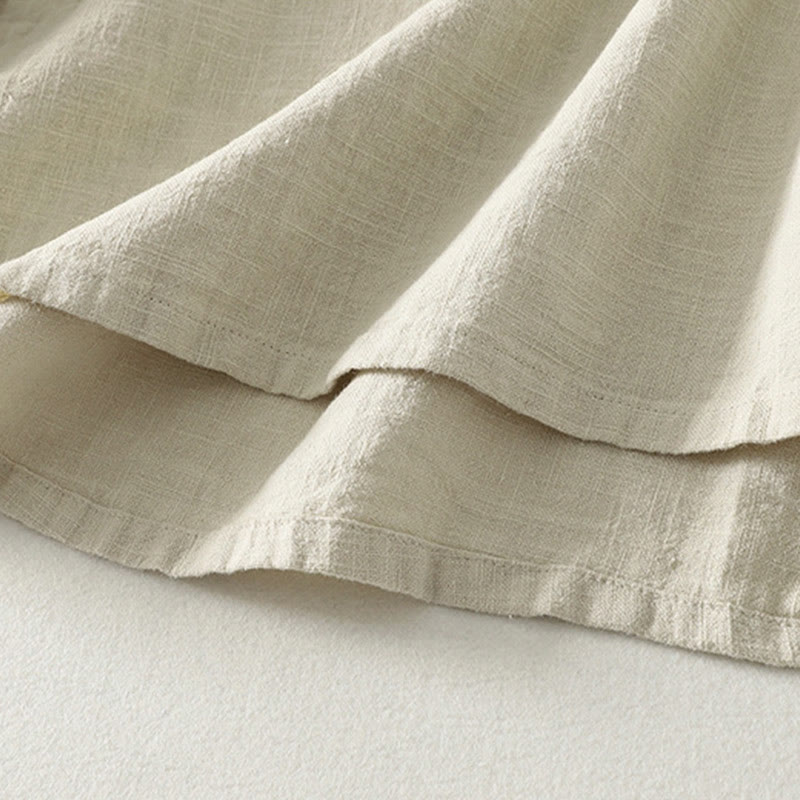 Camisa informal de algodón de manga larga para mujer con Buddha Stones - image 14