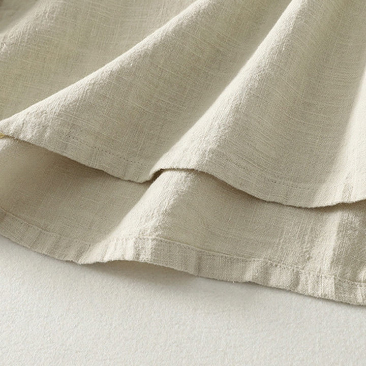 Camisa informal de algodón de manga larga para mujer con Buddha Stones - image 14