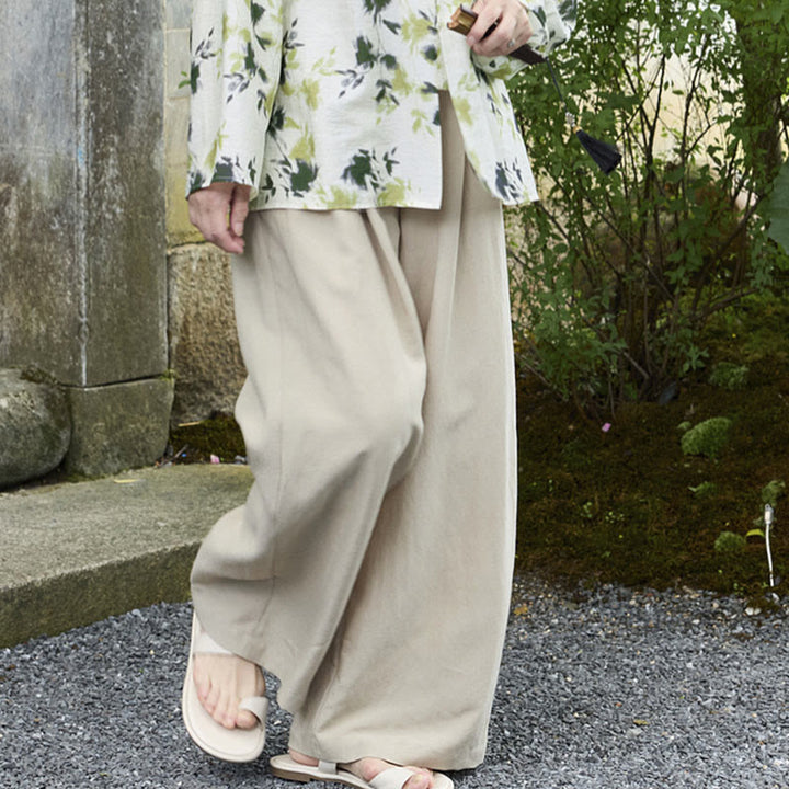 Pantalones tobilleros lisos Buddha Stones para mujer con bolsillos para adultos mayores - image 7