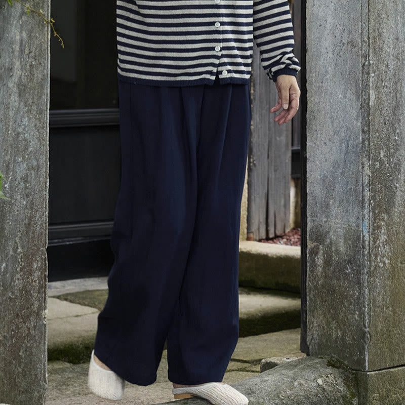 Pantalones tobilleros lisos Buddha Stones para mujer con bolsillos para adultos mayores - image 26