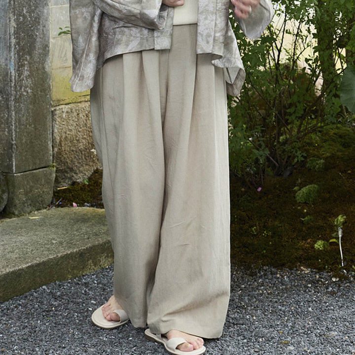 Pantalones tobilleros lisos Buddha Stones para mujer con bolsillos para adultos mayores - image 11