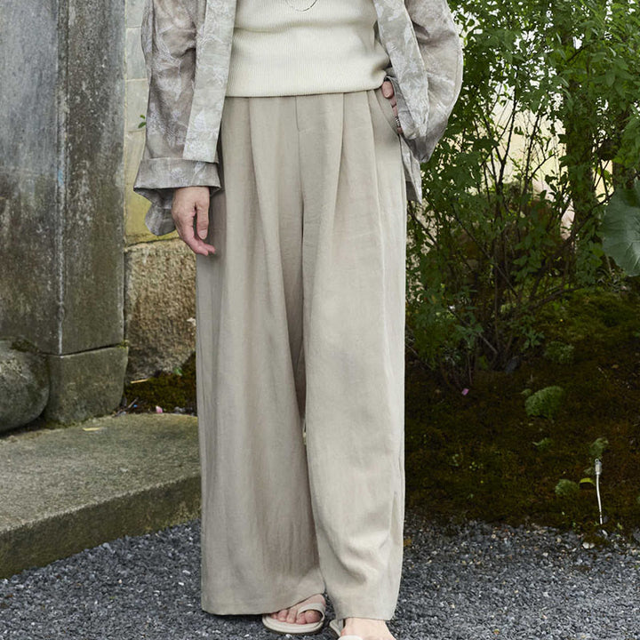 Pantalones tobilleros lisos Buddha Stones para mujer con bolsillos para adultos mayores - image 12