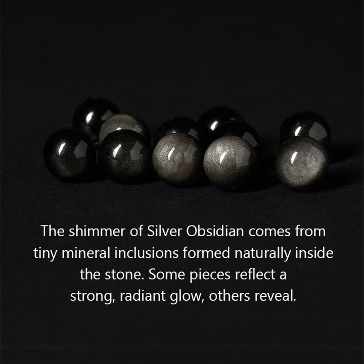 Buddha Stones, ojo de tigre, obsidiana plateada brillante, Om Mani Padme Hum, caballo, PiXiu, bestia, coraje - image 8