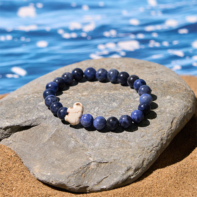 Pulsera de elefante de fuerza espiritual con Buddha Stones y varias piedras naturales - image 2