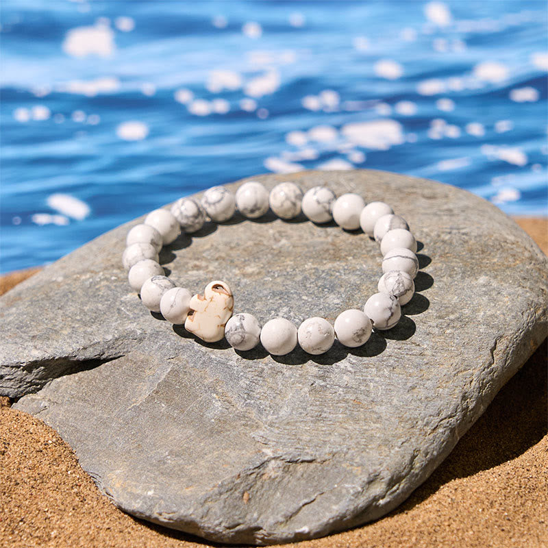 Pulsera de elefante de fuerza espiritual con Buddha Stones y varias piedras naturales - image 11