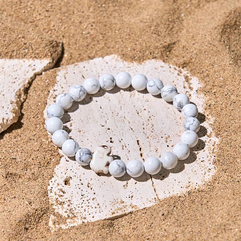 Pulsera de elefante de fuerza espiritual con Buddha Stones y varias piedras naturales - image 10