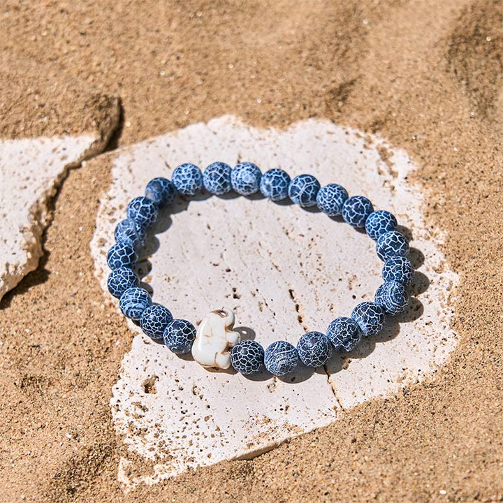 Pulsera de elefante de fuerza espiritual con Buddha Stones y varias piedras naturales - image 18