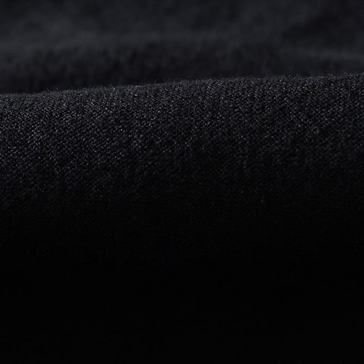 Camisa de algodón ramio para hombre con botones, manga larga y bolsillos, con estampado de Buddha Stones caídas. - image 9