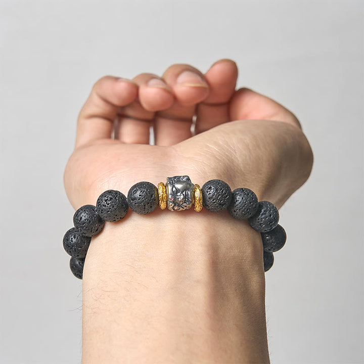 Pulsera de soporte con cara de Buddha Stones - image 3