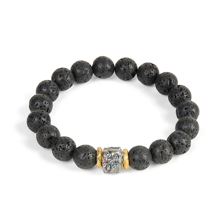 Pulsera de soporte con cara de Buddha Stones - image 4