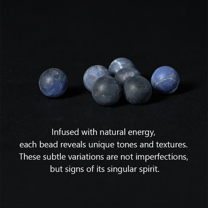 Buddha Stones con jaspe gris natural y sodalita, Om Mani Padme Hum, con cara de Buda curativa - image 6