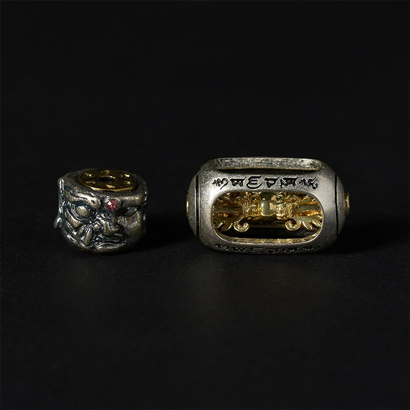 Buddha Stones con jaspe gris natural y sodalita, Om Mani Padme Hum, con cara de Buda curativa - image 7