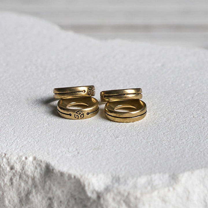 Pulsera de la fortuna con jaspe y ónix negro esmerilado natural de Buddha Stones - image 8