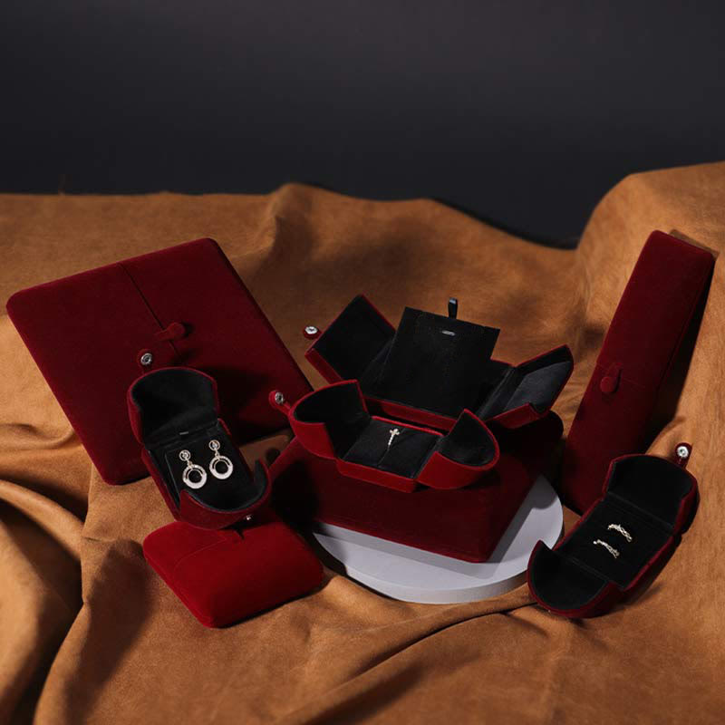 Caja de almacenamiento de joyas Caja de regalo de franela - image 1