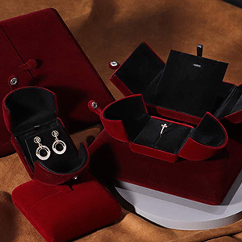 Caja de almacenamiento de joyas Caja de regalo de franela - image 11