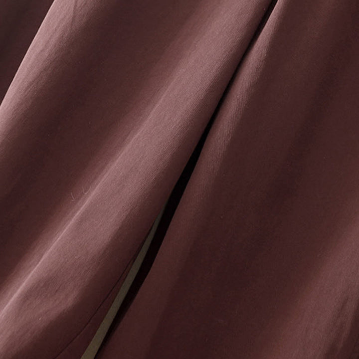 Pantalones harén de algodón para mujer con bolsillos, de largo 7-8, con estampado Buddha Stones - image 7