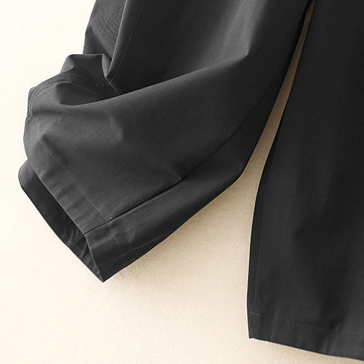 Pantalones harén de algodón para mujer con bolsillos, de largo 7-8, con estampado Buddha Stones - image 16