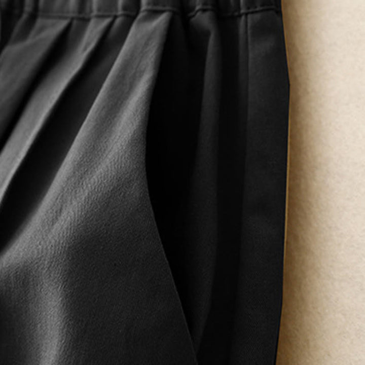 Pantalones casuales de algodón y poliéster con bolsillos para mujer de Buddha Stones - image 16