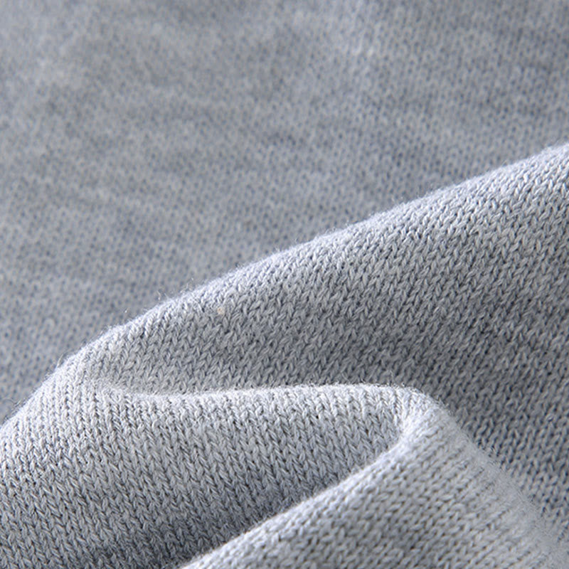 Suéter térmico de algodón puro con diseño acanalado Buddha Stones para hombre, cuello redondo y manga larga - image 6