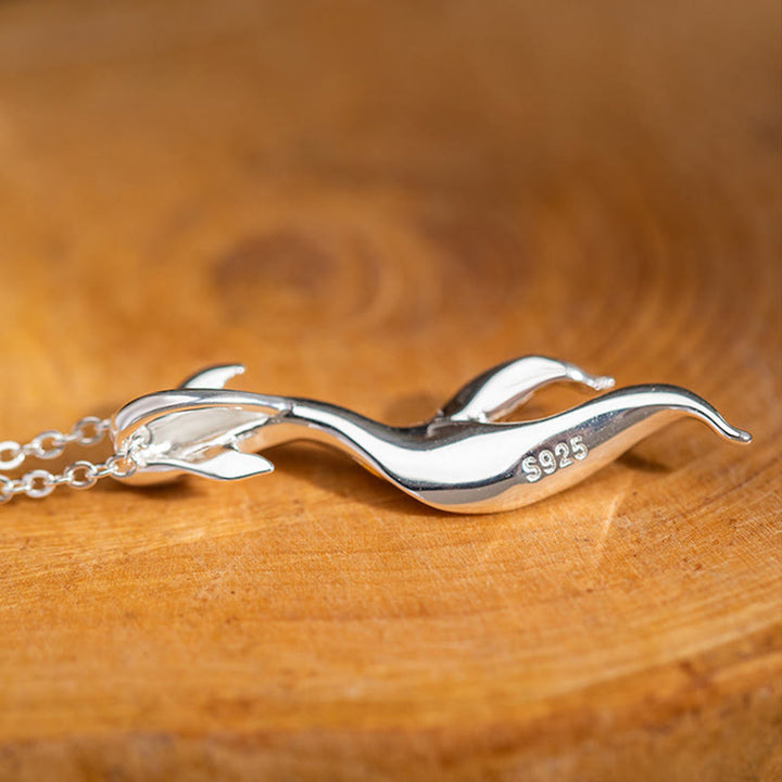 Collar con colgante de pez koi dorado de plata de ley 925 con Buddha Stones y la suerte - image 8