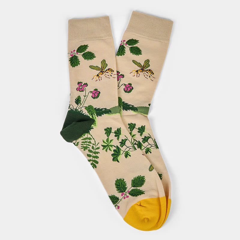 Calcetines unisex de algodón con diseño de Buddha Stones - image 5