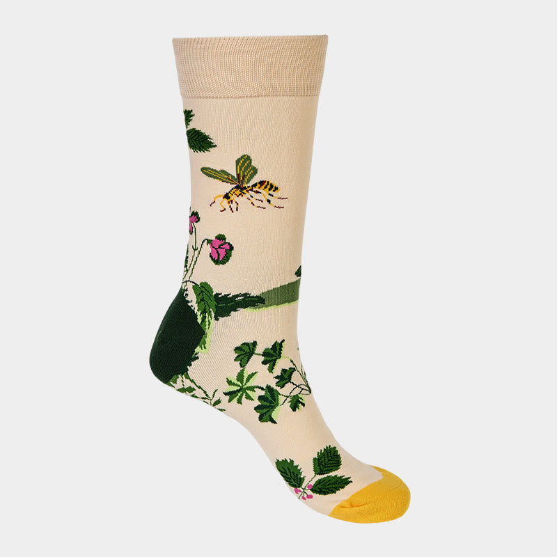 Calcetines unisex de algodón con diseño de Buddha Stones - image 4