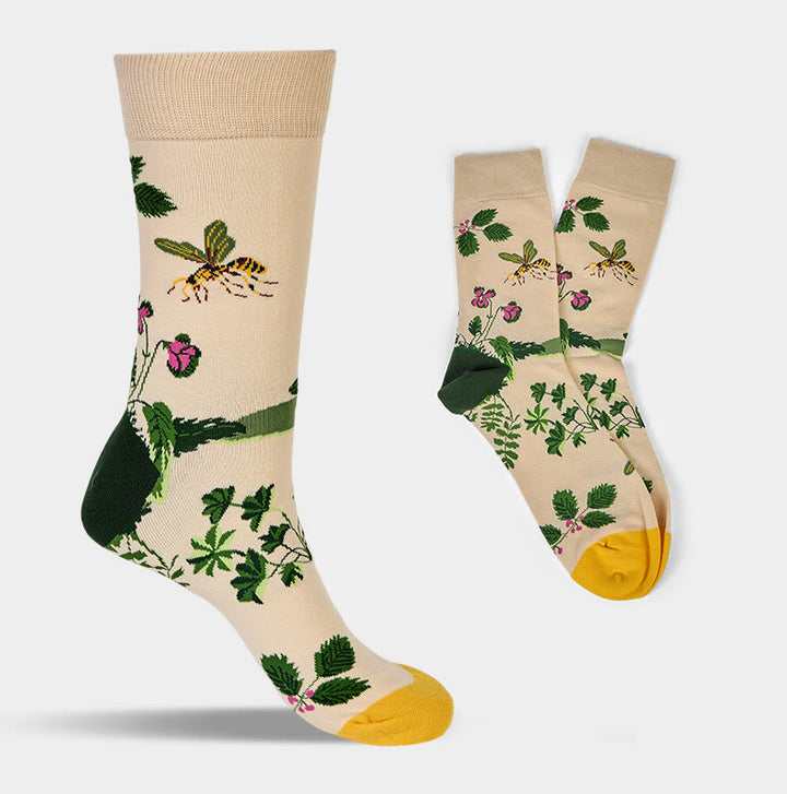 Calcetines unisex de algodón con diseño de Buddha Stones - image 7