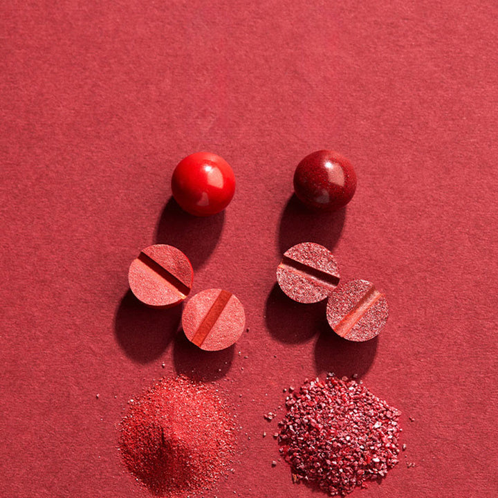 Pulsera de concentración con diseño simple de cinabrio y oro 999 de Buddha Stones - image 15