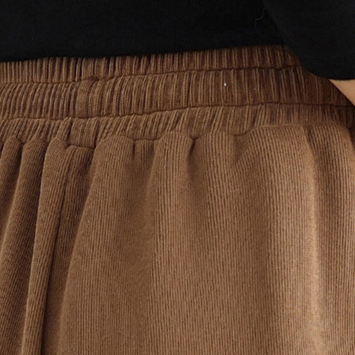 Pantalones anchos con cordón y bolsillos para mujer, de color liso, con Buddha Stones - image 6