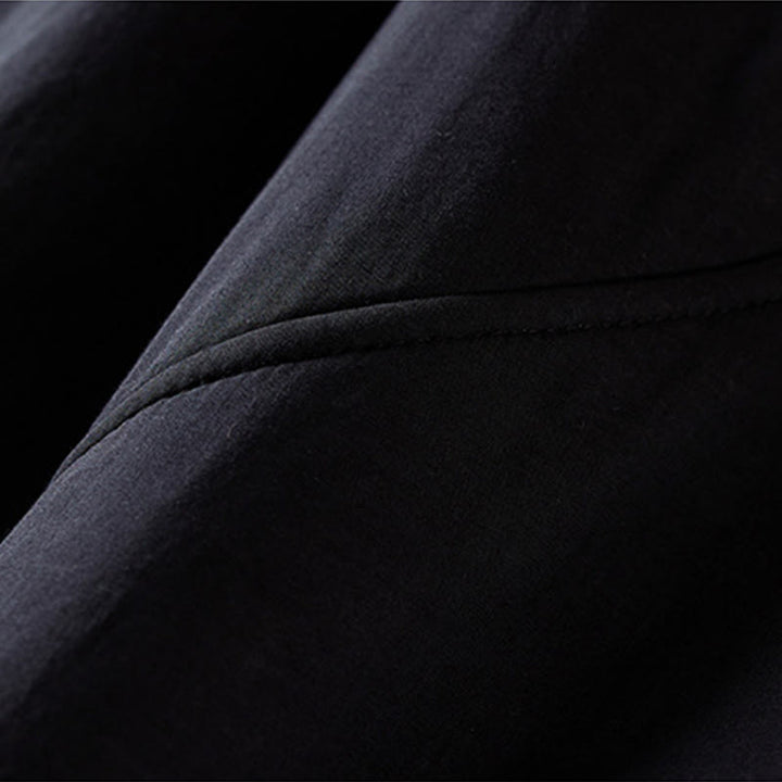 Pantalones harén gruesos con bolsillos para mujer, diseño de Buddha Stones - image 28