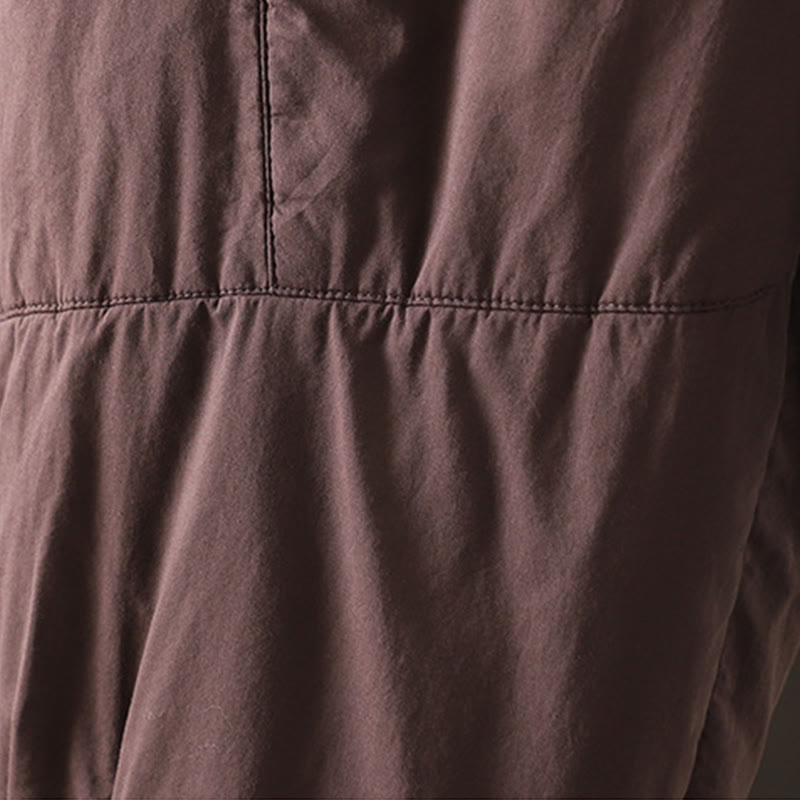 Pantalones harén de algodón para mujer, cálidos y acolchados, con bolsillos y estampados de Buddha Stones - image 10