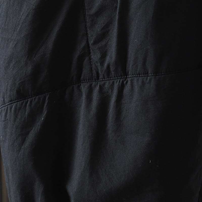 Pantalones harén de algodón para mujer, cálidos y acolchados, con bolsillos y estampados de Buddha Stones - image 14