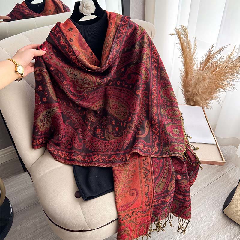 Bufanda chal con Buddha Stones - image 6