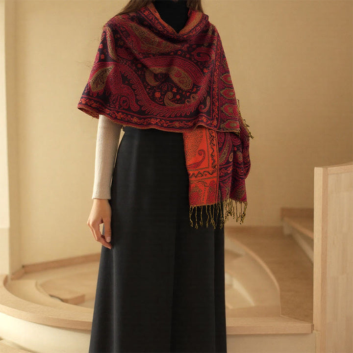 Bufanda chal con Buddha Stones - image 7