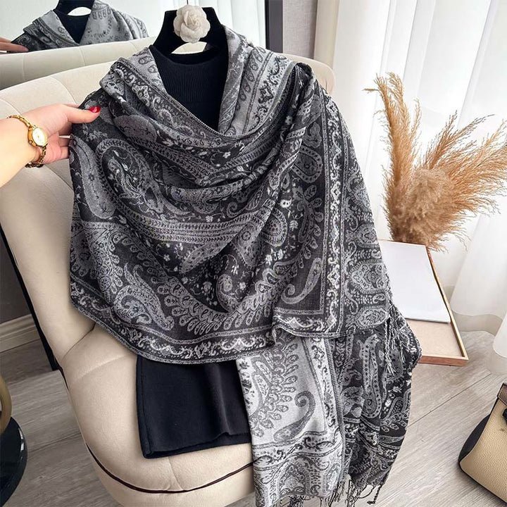 Bufanda chal con Buddha Stones - image 10