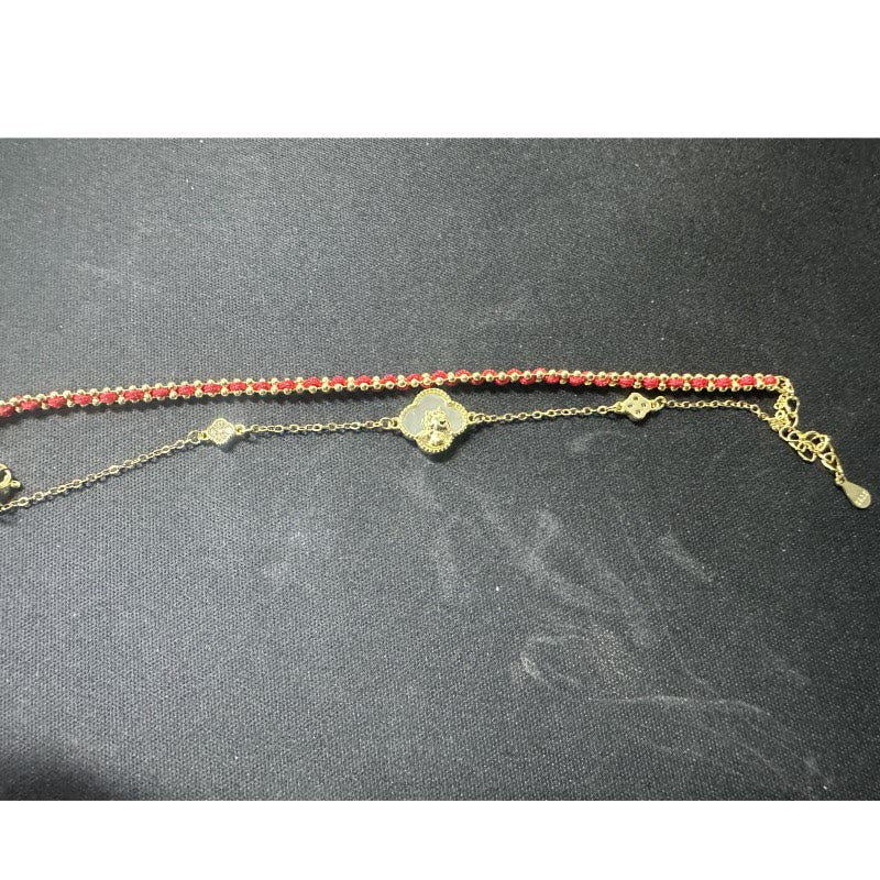 Pulsera de confianza de jade hetiano y ágata roja del Año del Caballo en plata de ley 925 con Buddha Stones - image 9