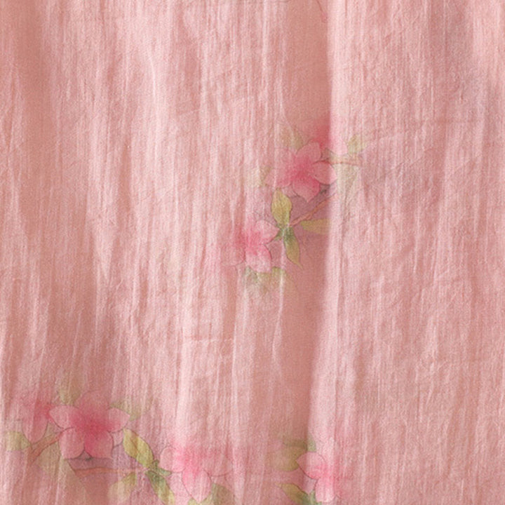 Chaqueta acolchada de algodón de manga larga para mujer con estampado de Buddha Stones y bolsillos - image 11