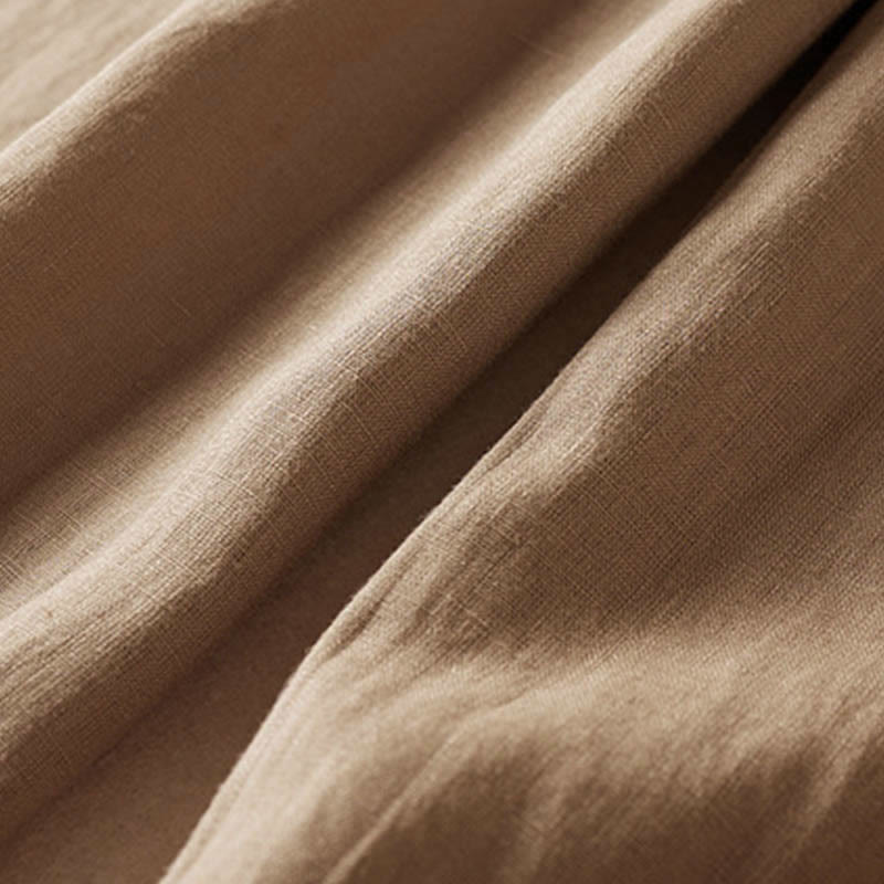 Pantalones harén con bordado de flores pequeñas de verano y bolsillos de Buddha Stones - image 6