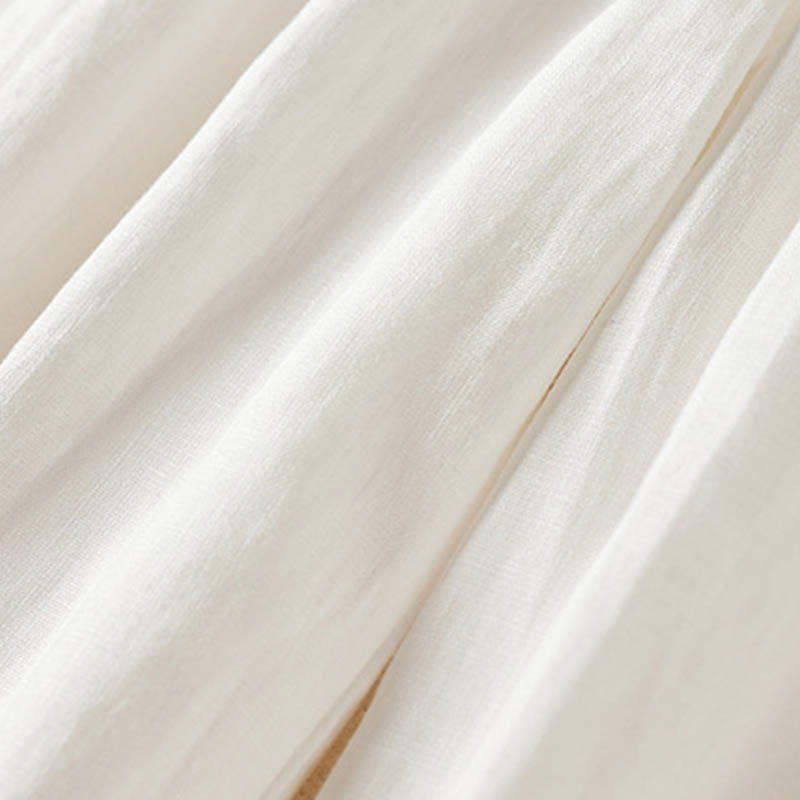 Pantalones harén con bordado de flores pequeñas de verano y bolsillos de Buddha Stones - image 20